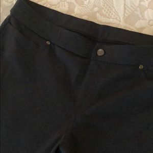 Sueded jegging black